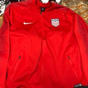 Nike men’s USA soccer zip up